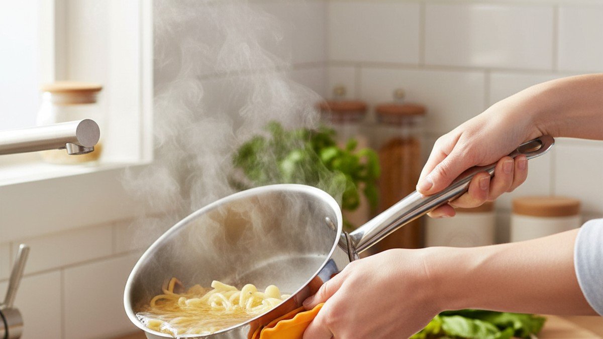 Silicone Pot Grips - Farfalloni Pasta Pot Grips