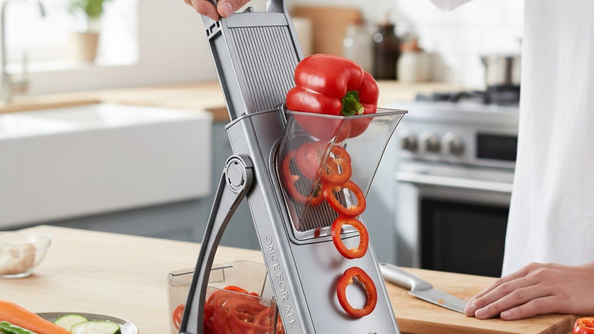 uniform vegetable slices - Multi-Function Manual Safety Slicer