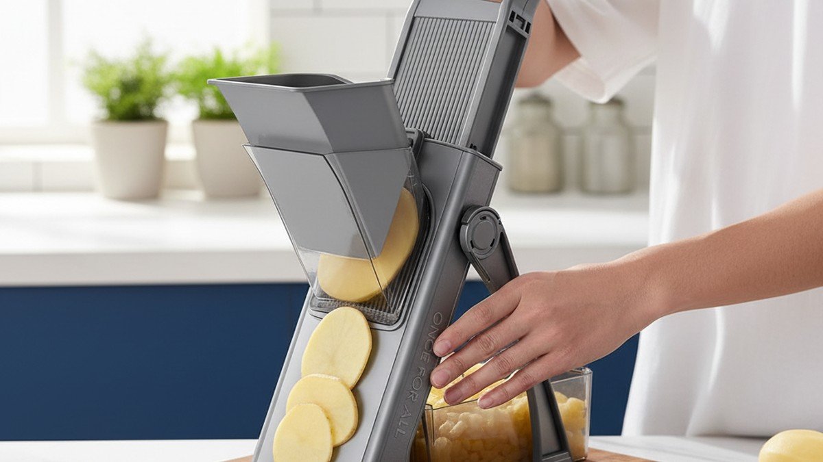 vegetable slicer consistency - Multi-Function Manual Safety Slicer
