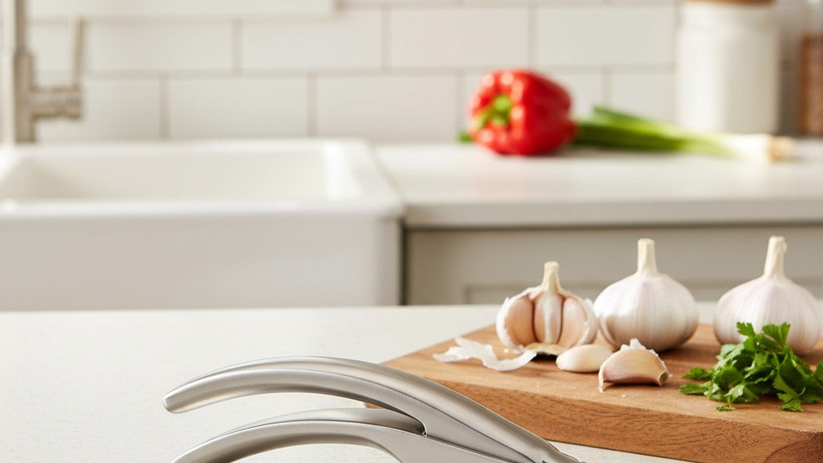 stainless steel garlic press - Stainless Steel Garlic Press