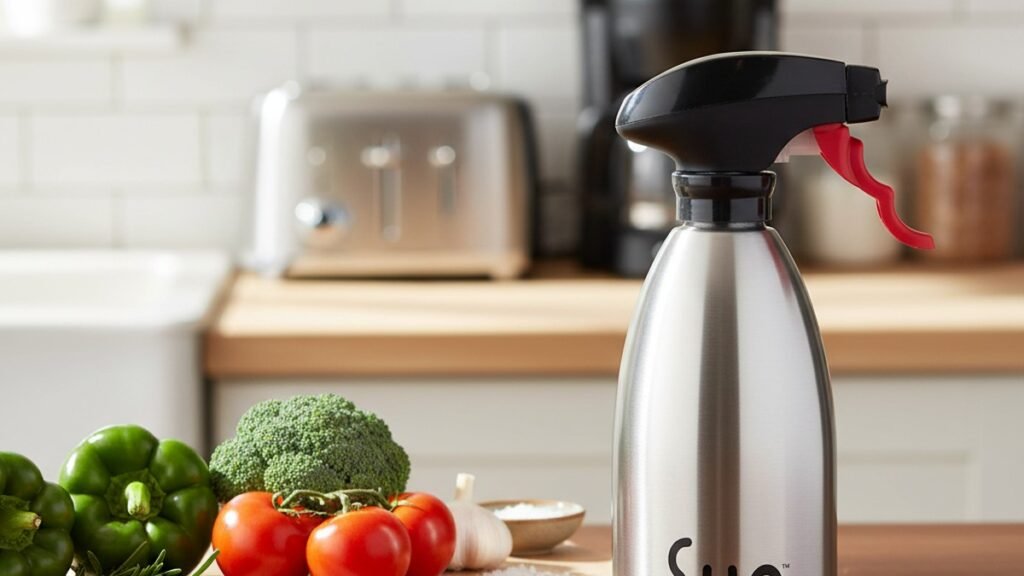 cooking oil mister - Barbecue Kitchen Olive Oil & Kitchen Trigger Refillable