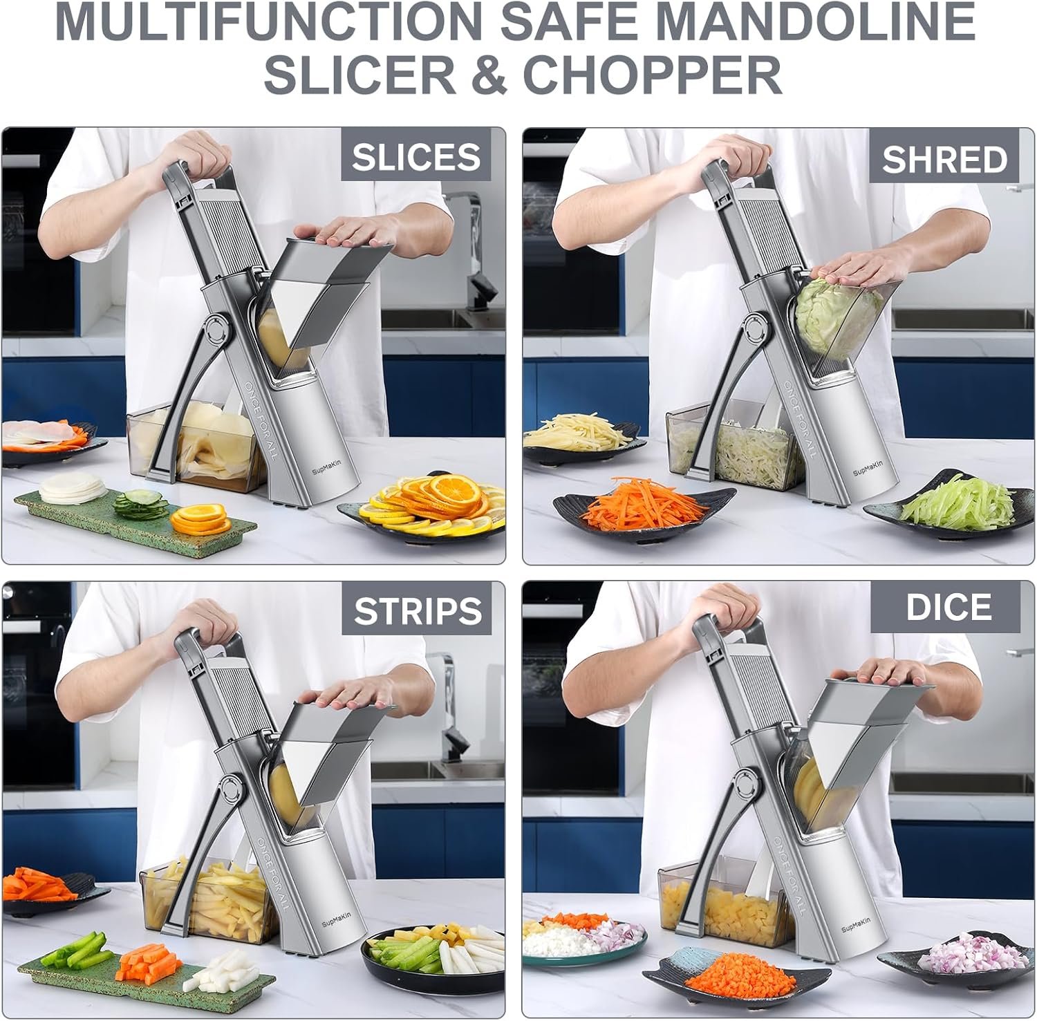 Multi-Function Manual Safety Slicer